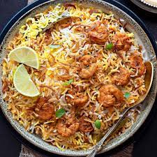 Prawns Mughlai Biryani